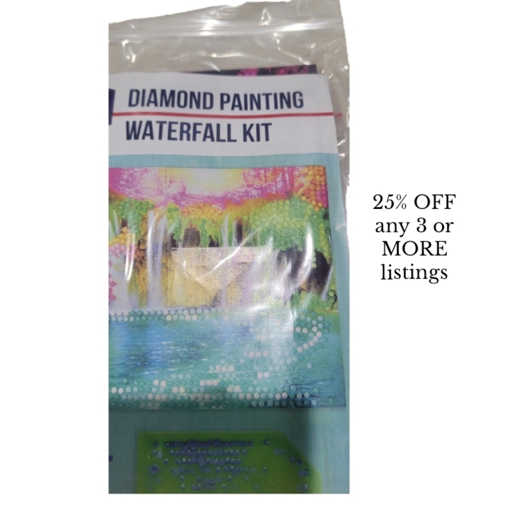Diamond Painting Waterfall Kit Art Puzzle Craft Dot